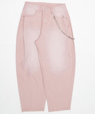 WEGO チェーン付きバルーンパンツ ピンク