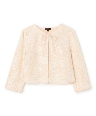TOCCA TRANSPARENT LACE BOLERO ボレロ ベージュ系