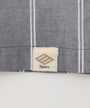 JOSEPH ABBOUD MOUNTAIN 【SPACE／UNISEX】JOE COTTONワイドストライプ シャツ ネイビー系2