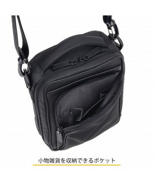 ACE BAGS & LUGGAGE ace. フレックスライトコート ショルダーバッグ 高強度PU加工生地 2L 68231 エース ブラック