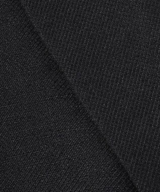 23区 【エステータ】シルクリネン チェスターコート ブラック系