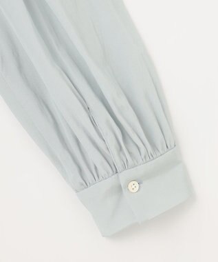 自由区 L 【洗える】TACブライトローン ブラウス 黄緑系