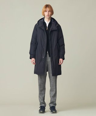 J.PRESS MEN 【WEB・一部店舗限定】ベーシックタフタ ダウンモッズコート ネイビー系