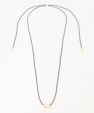 ANY メタルモチーフコードネックレス ライトゴールド