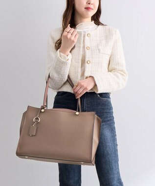 ACE BAGS & LUGGAGE Jewelna Rose セイディ・トートバッグ A4サイズ 16144 ジュエルナローズ グレージュ