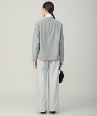 ICB L ウーレットシャギー ブルゾン チャコール