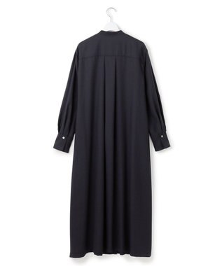 23区 L 【洗える】TWビエラ ブザム ワンピース ネイビー系
