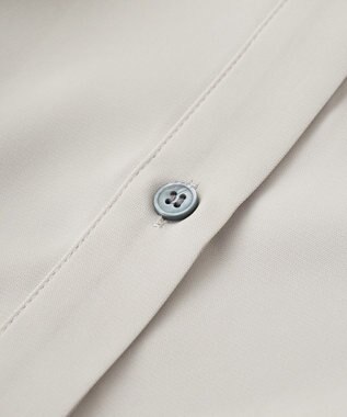 YECCA VECCA カーゴデザイン配色シャツワンピース Light Beige