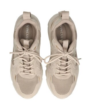 Bridget Birkin 【VINCULUM】スエードコンビ厚底スニーカー グレー