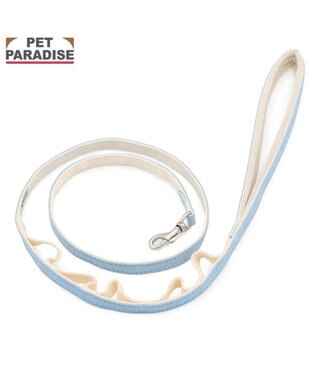 PET PARADISE ペットパラダイス 小花柄 デニム リード ３Ｓ 小型犬
