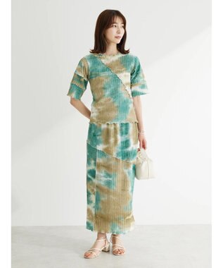 Green Parks ・ｎｏｖｅｍ　９　タイダイメロースカート Green
