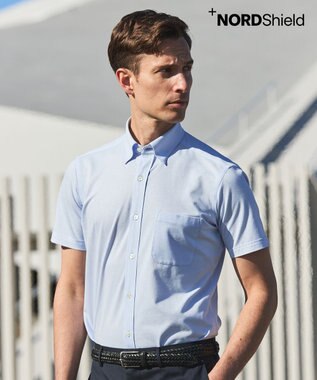 GOTAIRIKU 26年新作【吸汗速乾/接触冷感】ノードシールド BIZシャツ_スナップダウン
