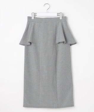 Feroux 【2WAY】サス付きペプラムデザイン スカート ホワイト系1