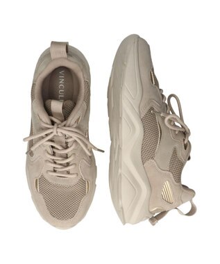 Bridget Birkin 【VINCULUM】スエードコンビ厚底スニーカー グレー