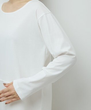 Green Parks 裾ドッキングホワイトインナー Off White