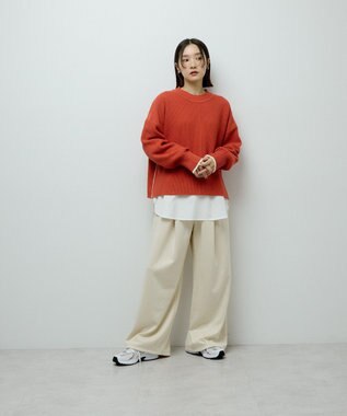 Green Parks 裾ドッキングホワイトインナー Off White