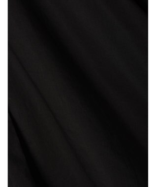 CRAFT STANDARD BOUTIQUE パールボタンピコフリルブラウス Black