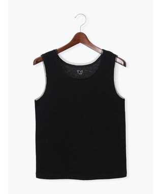 Te chichi チュールトリムタンクトップ ブラック
