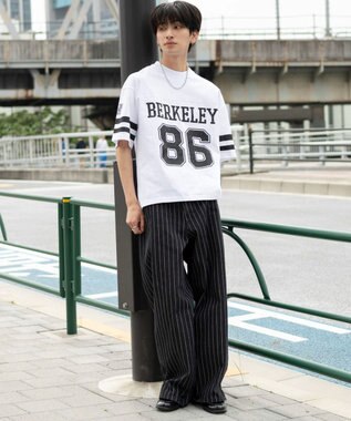 WEGO 【ユニセックス着用ITEM/MLサイズ展開】ナンバリングT（SS） ホワイト