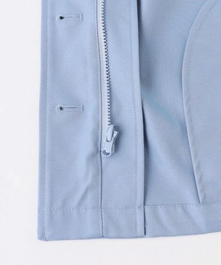 組曲 KIDS 【110-140㎝】3Way アウター サックス×グレー