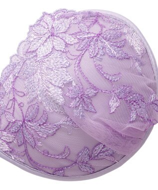 BRADELIS New York 【NuBra / ナチュラルタイプ】ヌーブラ・エアーライト フローラ ライラック