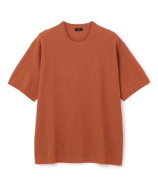 JOSEPH HOMME ストライプカナパ ニット オレンジ系