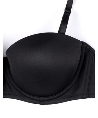 une nana cool モールド ストラップレスブラ BL