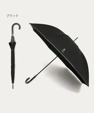 MOONBAT 【WEB限定】POLO RALPH LAUREN(ポロ ラルフローレン)FLAG BEAR 雨傘 長傘 ユニセックス ブラック