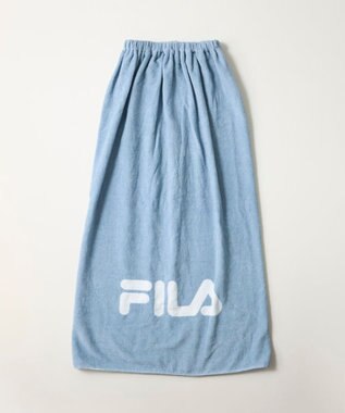 OP／FILA 【FILA】ブランドロゴ綿ガーゼ巻きタオル
