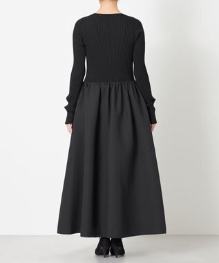 NAVE 【Nave・洗える】コンビネーションドレス ブラック系