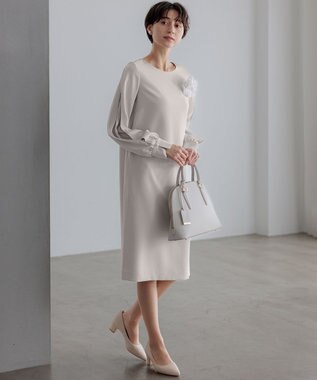 23区 【VERY3月号掲載】ブガッティ型 2WAY トートバッグ ライトグレー系