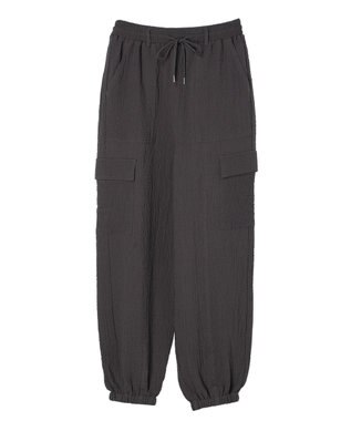 Green Parks ・ＳＵＧＡＲ　ＳＰＯＯＮ　ジャカードカーゴパンツ Charcoal Gray