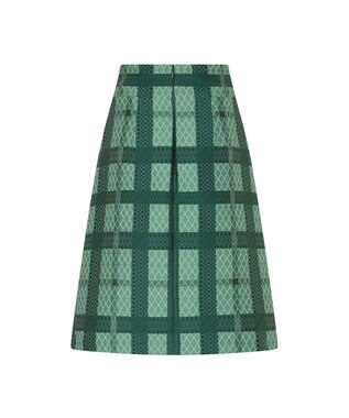 DAKS COOL CLASSICS ジオチェックスカート グリーン