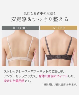 BRADELIS New York 【BRADELIS New York / 育乳補整ブラ・STEP1 集める】ウェンディステップ1ブラ25A1  補正 ブラジャー ブラウン