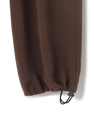 J.PRESS YORK STREET 【WOMEN】イージーワイド パンツ ブラウン系