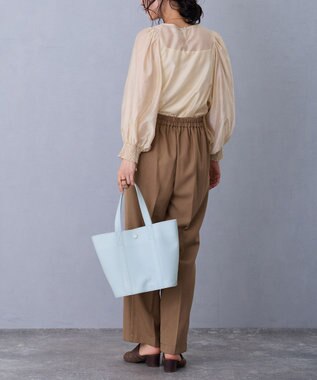 MioFIRANO DOOR J001 ハンドバッグ LIGHT BLUE