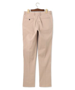 J.PRESS MEN 【ストレッチ】シャドウ千鳥ストレッチ ステムテーパードパンツ ベージュ系
