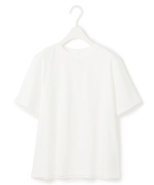 ICB 【洗える】 スーベニアTEE オフホワイト×白刺繍系