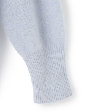 23区 L 【滝沢眞規子さん着用】クルーネック ヘアリー ニット サックスブルー系