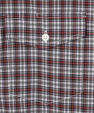 J.PRESS MEN ドビータータンマルチチェックシャツ レッド系3
