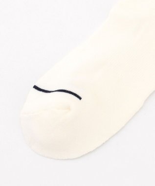 23区GOLF 【WOMEN】ふわもこボアニットソックス 18cm ホワイト系