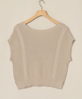 ONWARD Reuse Park 【any SiS】ニット春夏 ベージュ