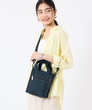 LeSportsac GH MINI N/S TOTE/ミッドナイトグリーン