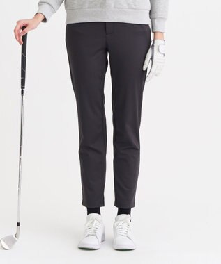 【WOMEN】ハイゲージスムースパンツ ストレッチ