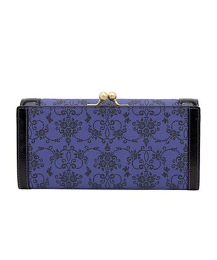 ANNA SUI リーブル 口金長財布 パープル