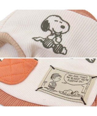 PET PARADISE スヌーピー プレミアムペティヒート ねむ タンクトップ 超小型犬 小型犬 オレンジ