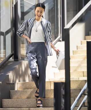 J.PRESS LADIES 【WEB限定カラーあり・撥水】ストラップ サンダル 【WEB限定】ネイビー系