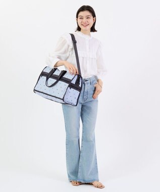 LeSportsac DELUXE MED WEEKENDER/フレッシュブラックハーツ フレッシュブラックハーツ