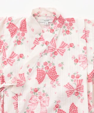 ANY KIDS 3WAY ロング丈 浴衣 セット リボン総柄