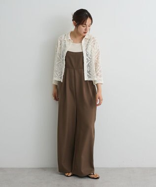 CRAFT STANDARD BOUTIQUE クロシェレースカーディガン Ivory
